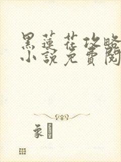 黑莲花攻略手册小说免费阅读