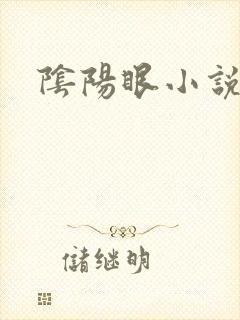 阴阳眼小说