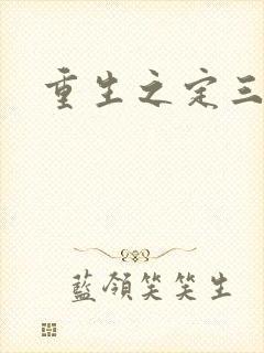 重生之定三国