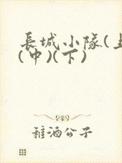 长城小队(上)(中)(下)