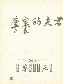 唐家的夫君们帘下衾