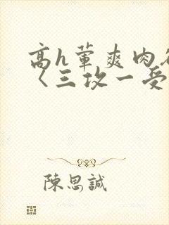 高h荤爽肉欲文〈三攻一受