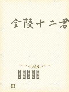 金陵十二君