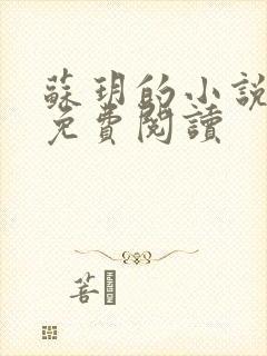 苏玥的小说全文免费阅读