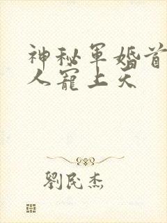 神秘军婚首长大人宠上天