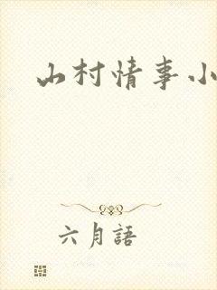 山村情事小说