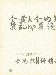 全黄h全肉短篇禁乱np慕浅浅