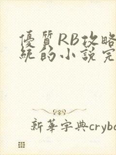 优质RB攻略系统的小说完整版