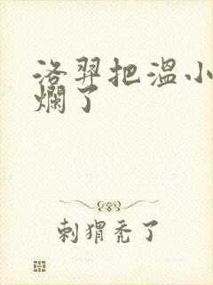 洛羿把温小辉做烂了