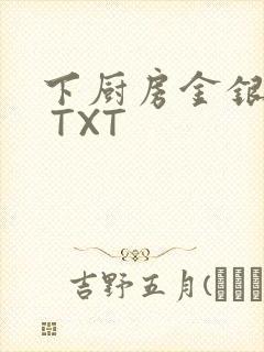 下厨房金银花露 TXT