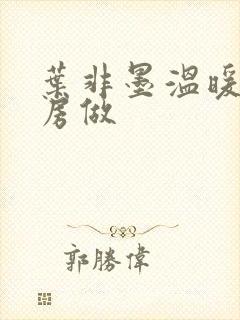 叶非墨温暖在厨房做