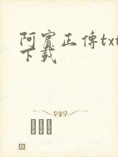 阿宾正传txt下载