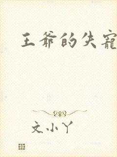 王爷的失宠冷妃