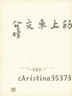 公交车上的诗请晴