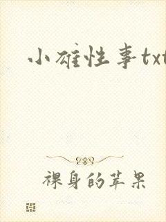 小雄性事txt