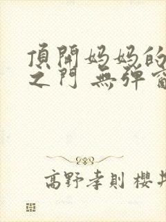 顶开妈妈的生命之门 无弹窗