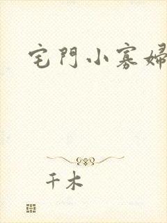宅门小寡妇
