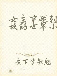 女主穿越到很开放的世界小说