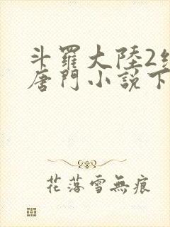 斗罗大陆2绝世唐门小说下载