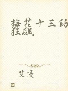 梅花十三的乳液狂飙
