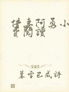 借妻阿勇小说免费阅读