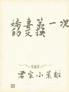 娇妻第一次真实的交换