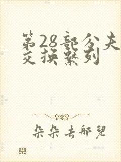 第28部分夫妇交换系列