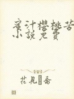 蜜汁樱桃苦咖啡小说免费