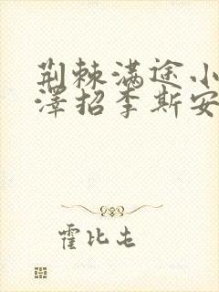 荆棘满途小说李泽招李斯安