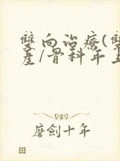 双向治疗(双/产/骨科年上)