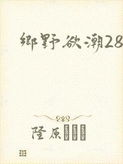 乡野欲潮28章