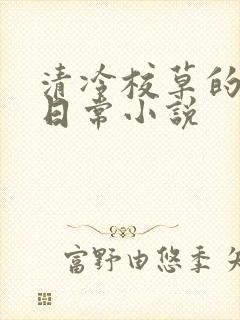 清冷校草的堕落日常小说