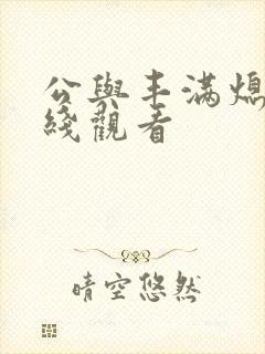 公与丰满熄4在线观看