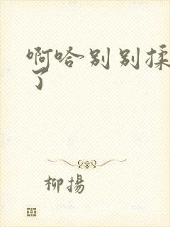 啊哈别别揉那处了