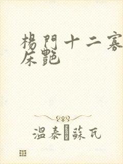杨门十二寡妇肉床艳