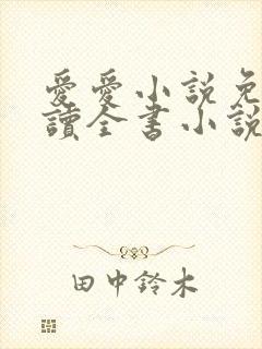 爱爱小说免费阅读全书小说乡村