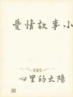 爱情故事小说