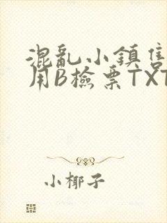 混乱小镇售票员用B检票TXT