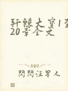 轩辕大宝1至720章全文