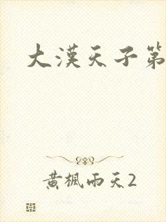 大汉天子第一部