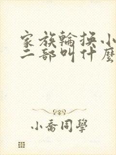 家族轮换小说第二部叫什么名字