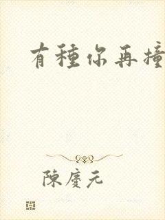 有种你再撞一下