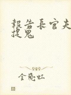 报告长官夫人在捉鬼