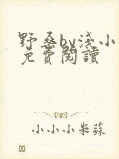 野桑by浅小说免费阅读