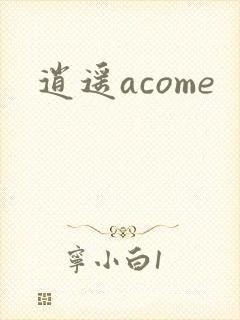 逍遥acome