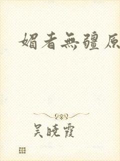 媚者无疆原著