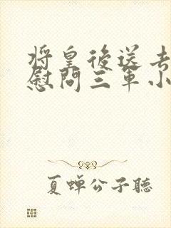 将皇后送去军营慰问三军小说