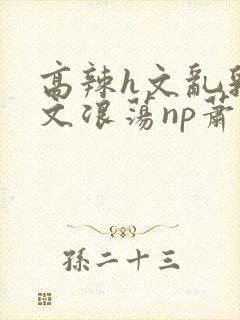 高辣h文乱乳h文浪荡np萧太后