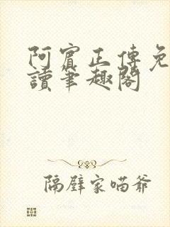 阿宾正传免费阅读笔趣阁