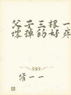 父子三根一起会坏掉的好疼